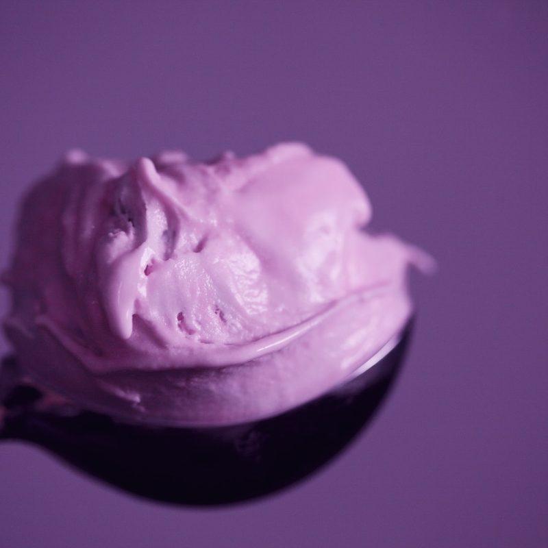 Ube ice cream