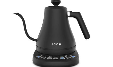 Cosori Electric Gooseneck Kettle ready to make delicious beverages