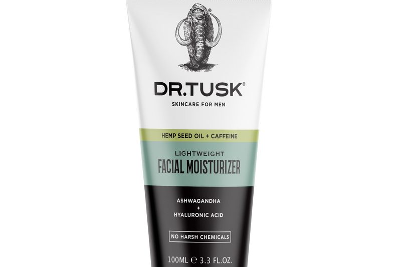 A close-up of the Dr. Tusk Facial Moisturizer.