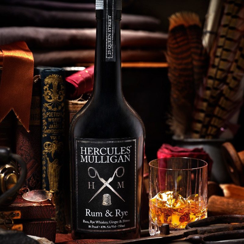 Hercules Mulligan Rum and Rye bottle