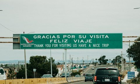 Driving through Mexico