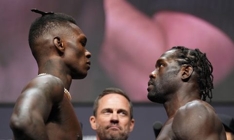 ufc 276 time adesanya vs  cannonier