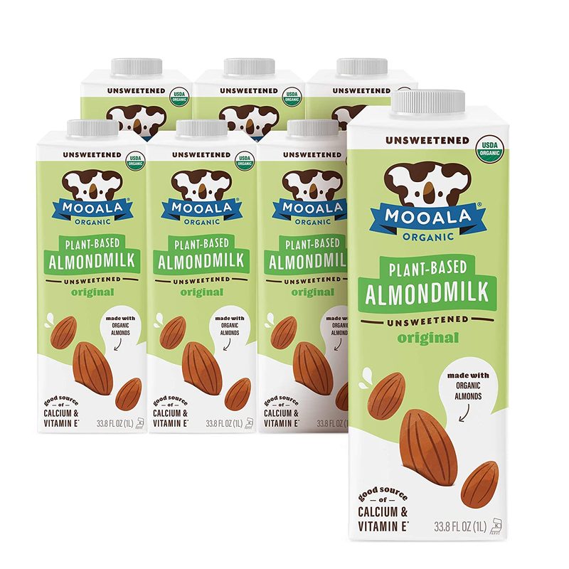 Mooala Organic Almond Milk, Unsweetened