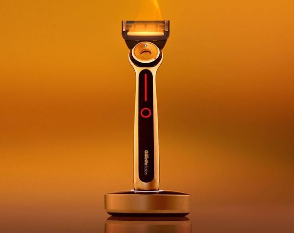 Gillette heated razor