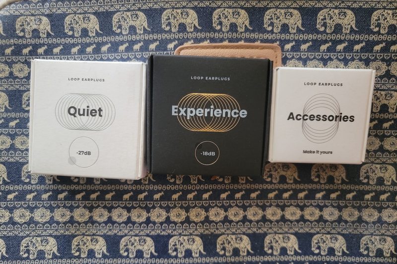 A collection of Loop earplugs.