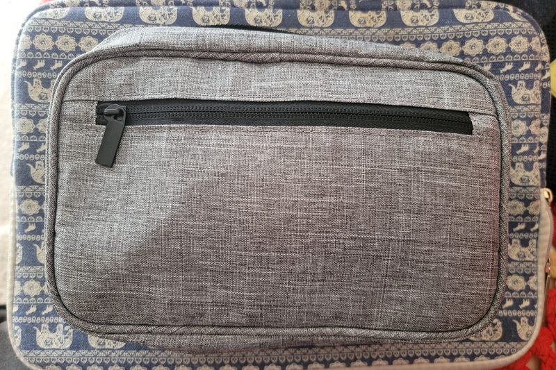 The mDesign Pocket Travel Electronics Bag.