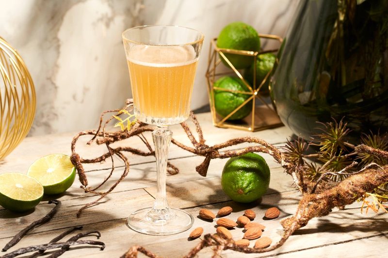 A Mount Gay Bridgetown Sour.
