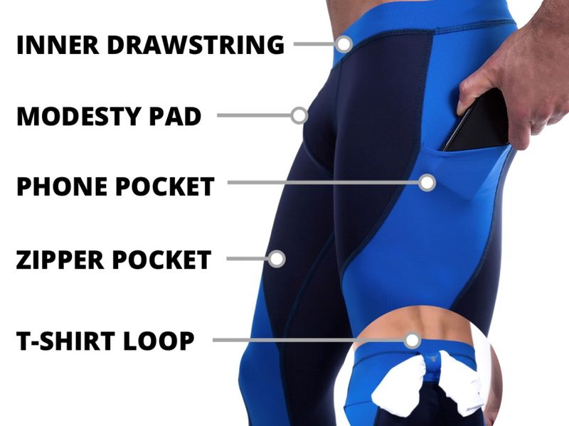 Matador Meggings unique design shown in infographic.