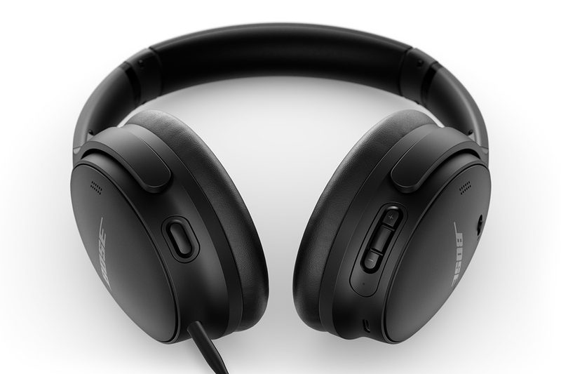 A set of Bose QuietComfort Headphones.