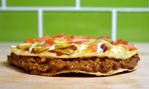 Taco Bell's Mexican Pizza.