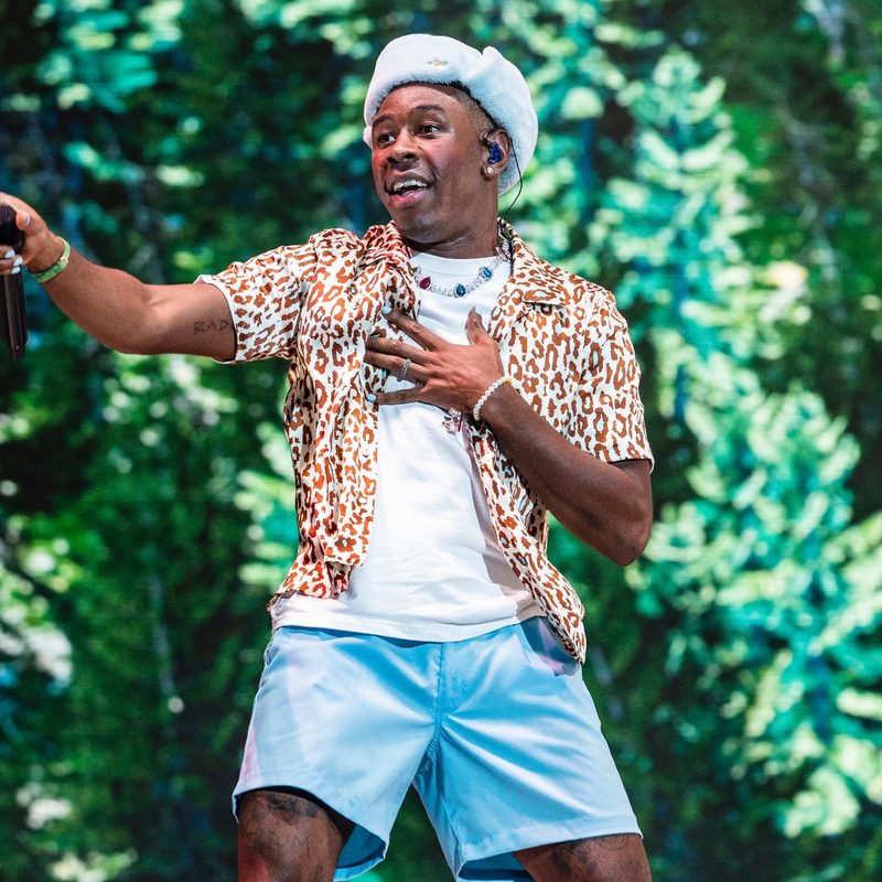 Tyler the Creator performing live