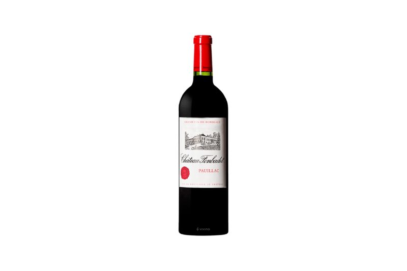 Pauillac Medoc wine bottle.