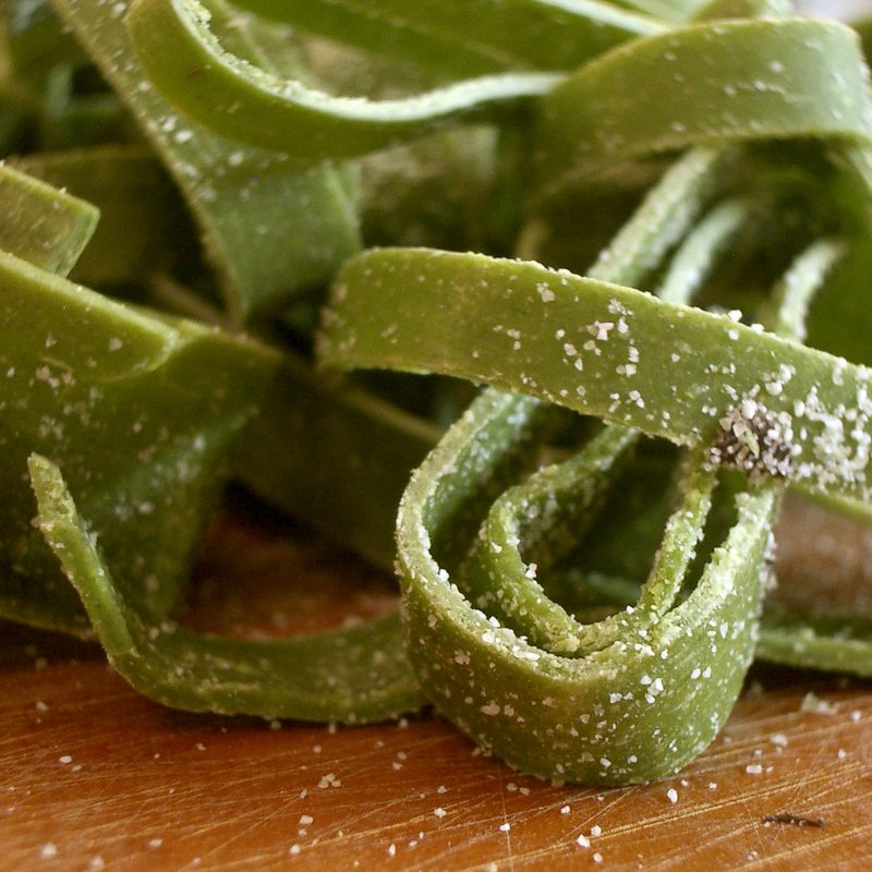 Spinach pasta