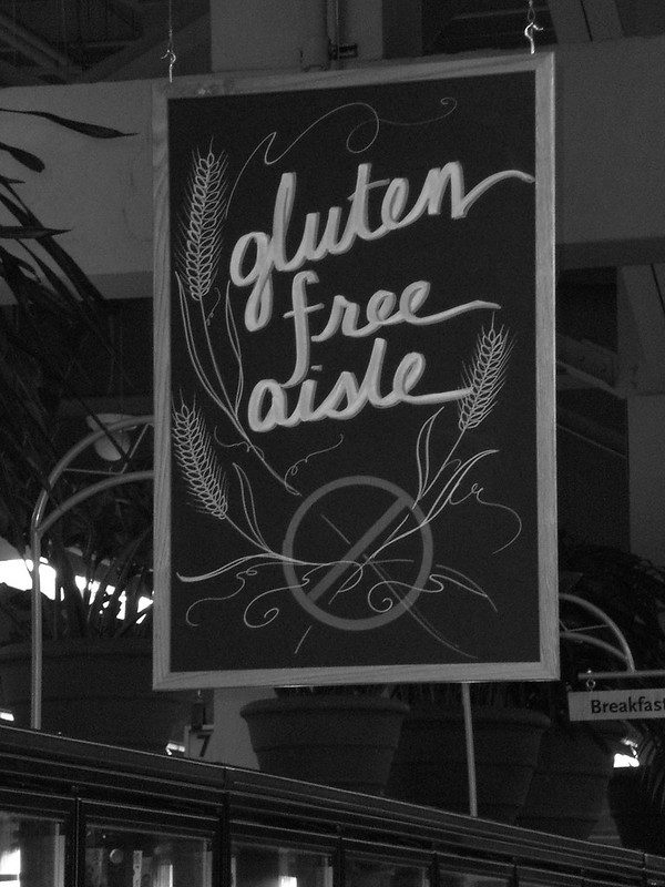 Gluten-free Isle sign