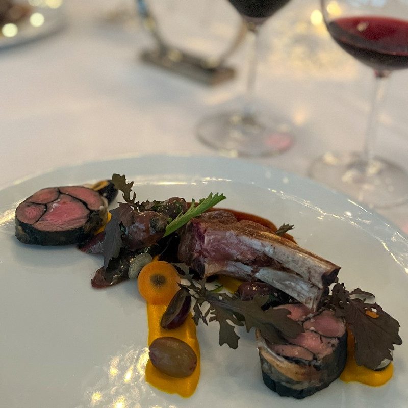 Meaty goodness at Bearfoot Bistro.