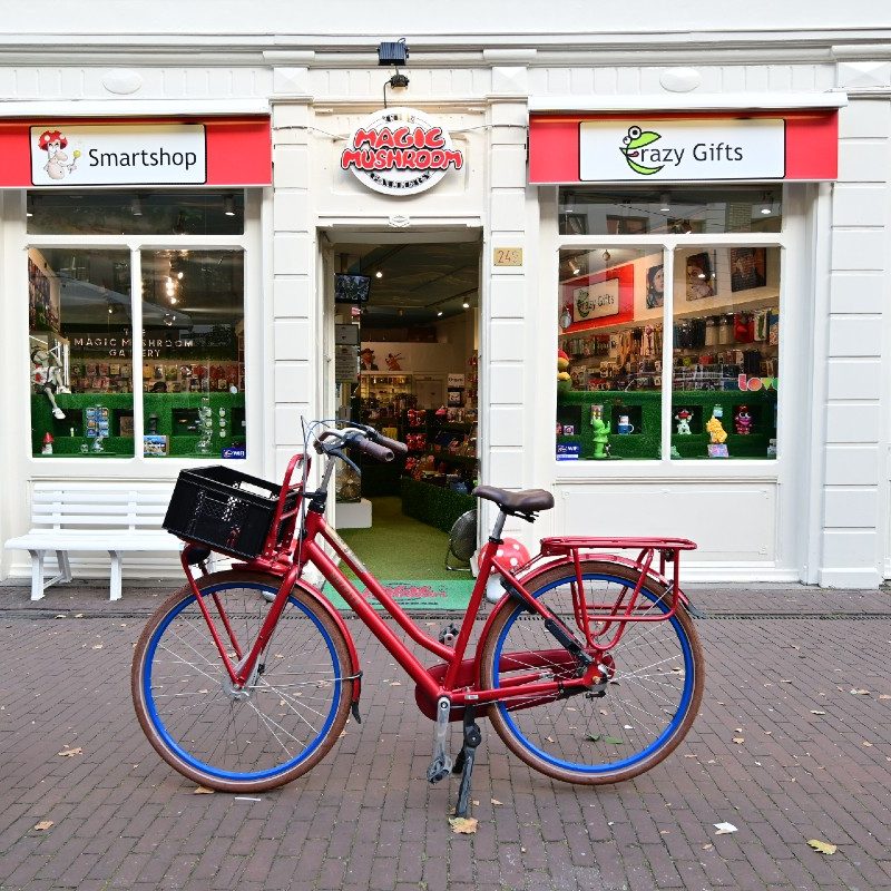 The Magic Mushroom Gallery in Amsterdam.