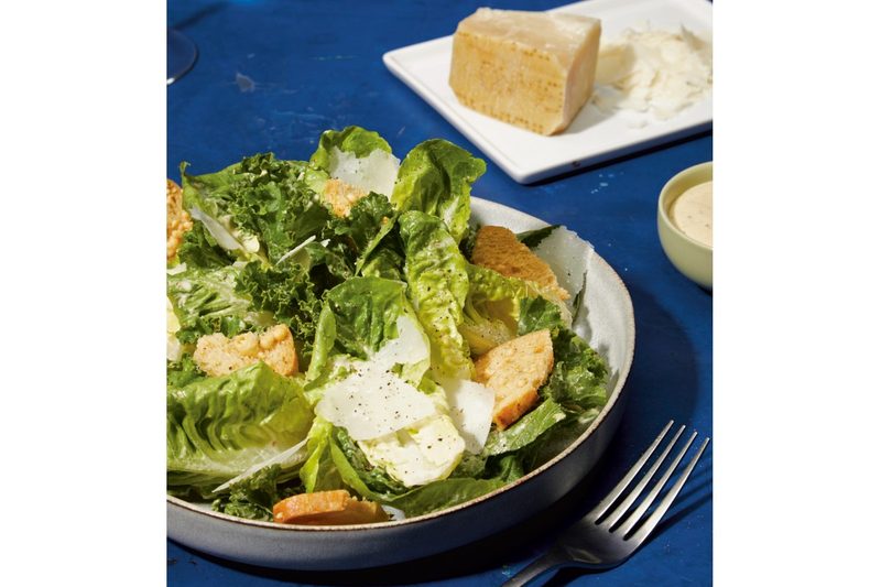 Any-Greens Caesar Salad.