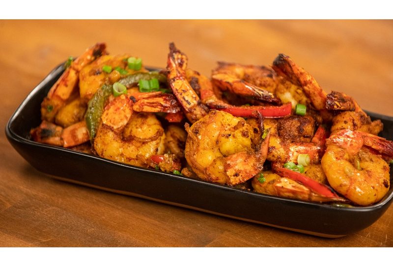 Curry shrimp.