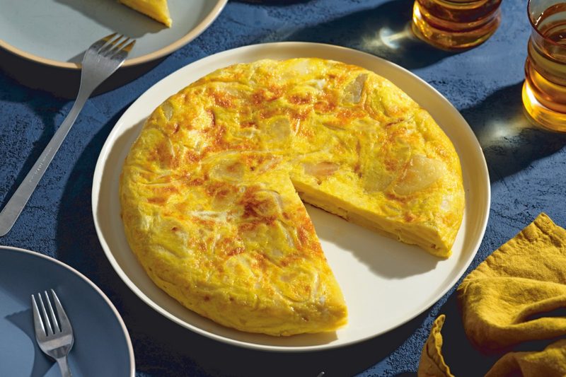 Spanish tortilla. 