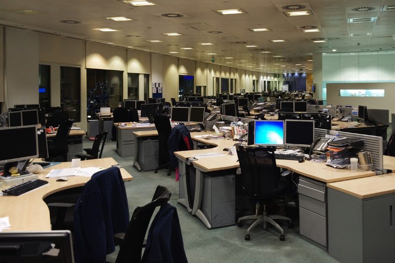a coworking space in London.