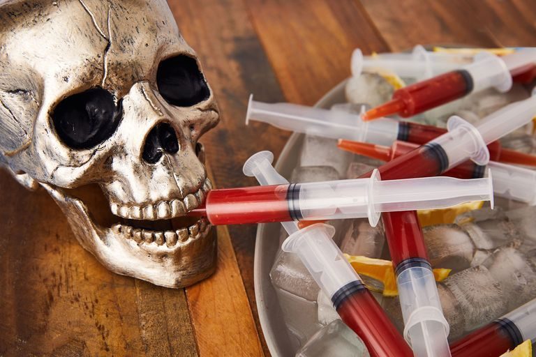 Bloody Mary syringes