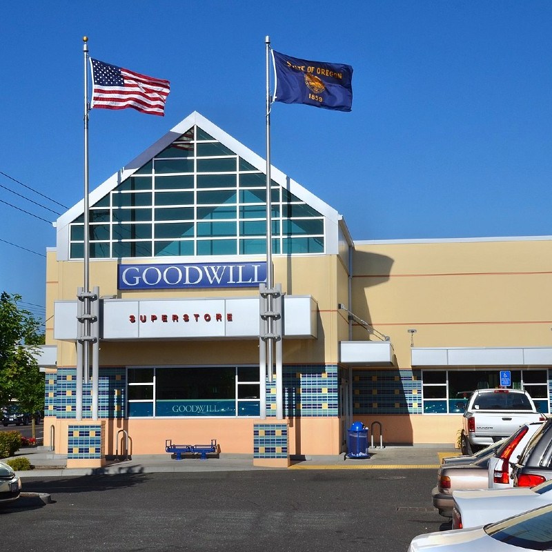 Goodwill Superstore in Portland, Oregon.