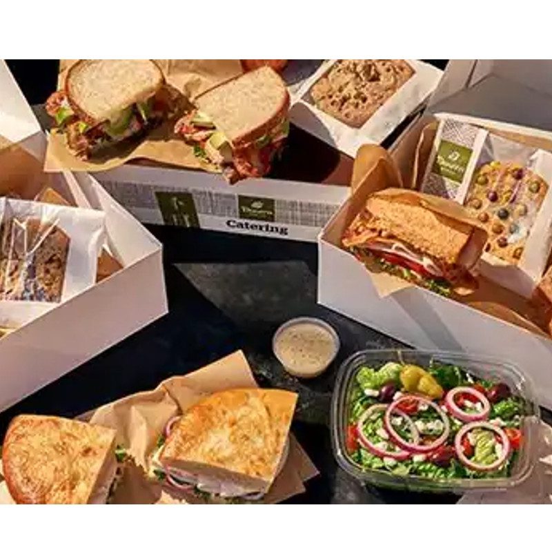Panera Bread catering.