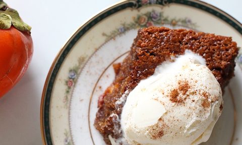 how to make persimmon pudding recipe