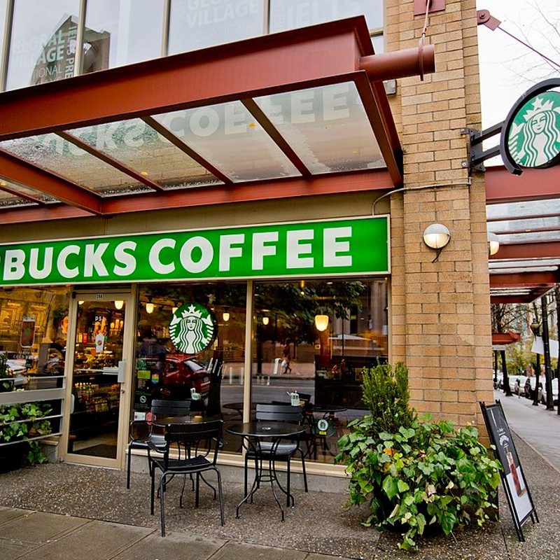 Starbucks Coffee.
