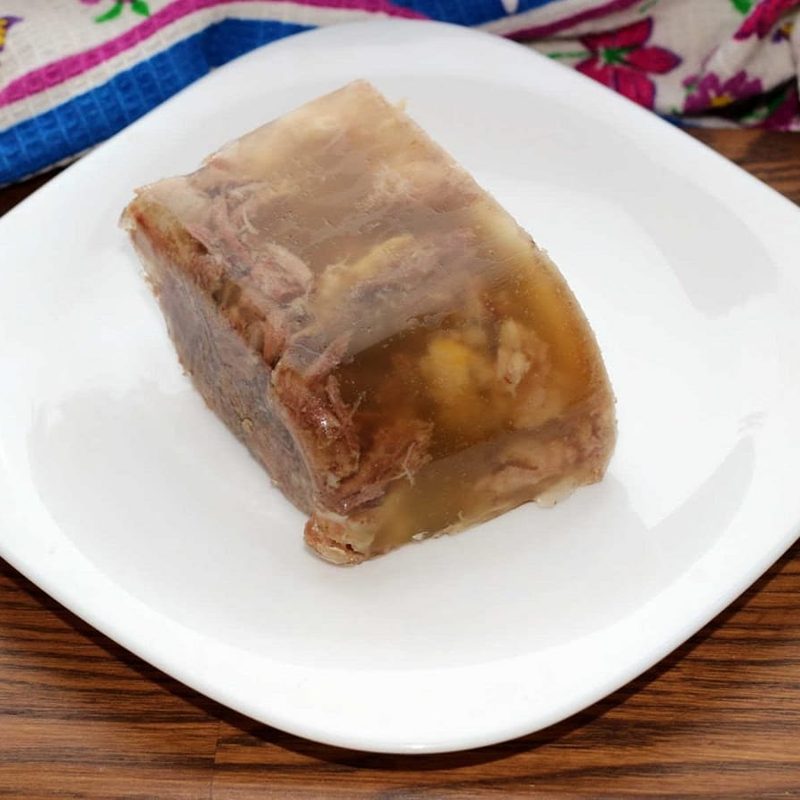 Jellied moose nose