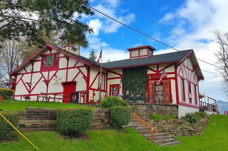 Nehalem Bay Winery on the Oregon coast.
