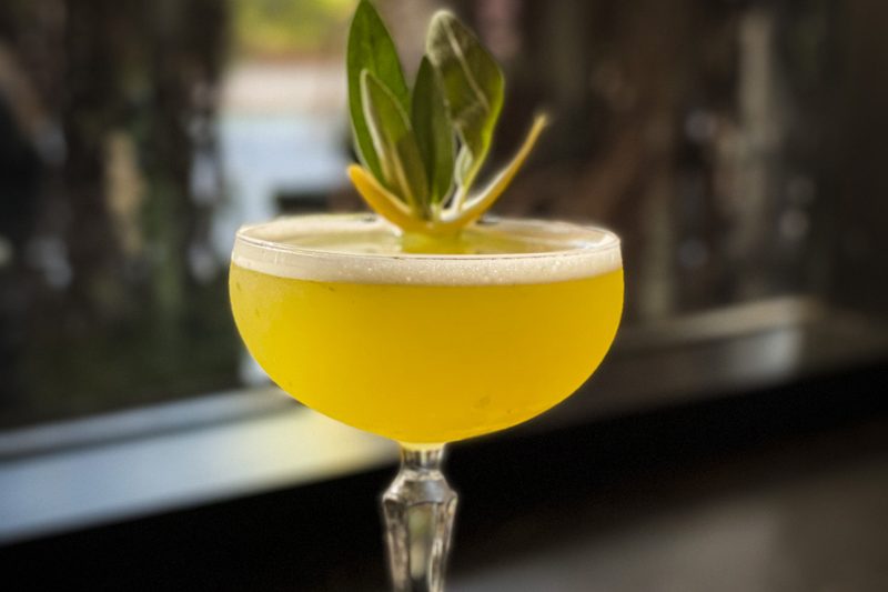 The Ranch Water cocktail from Blackbarn in NYC.
