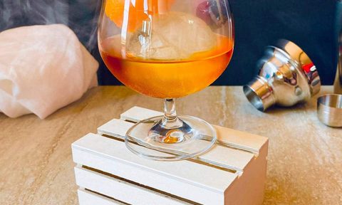 Smoked Old Fashioned
