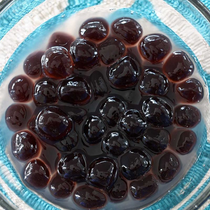 black tapioca pearls for boba tea