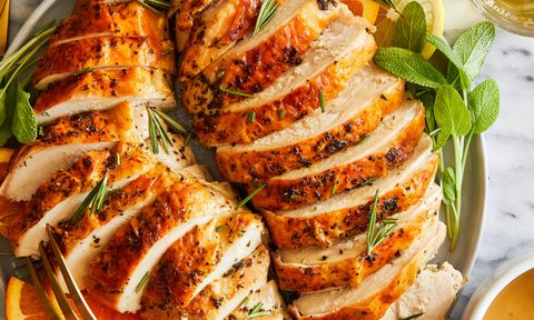 thanksgiving turkey breast photographed by  ren fuller