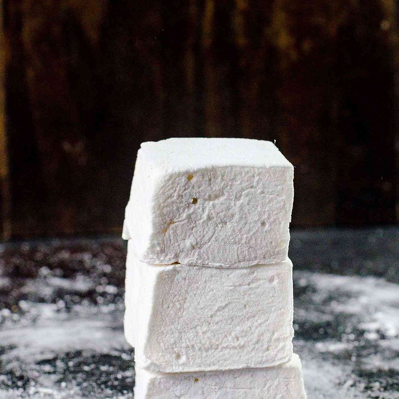 Homemade marshmallows