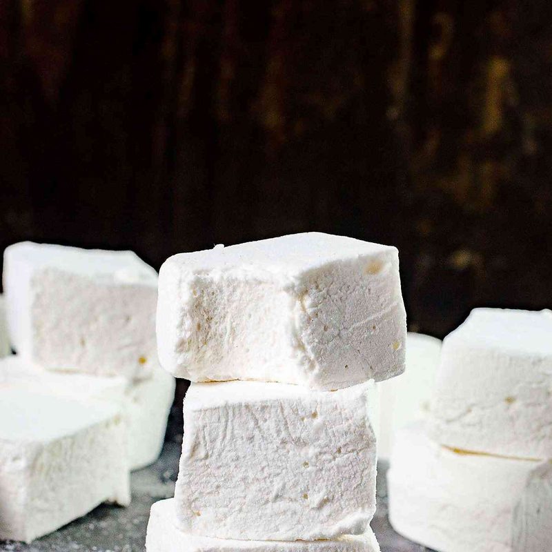 Homemade marshmallows