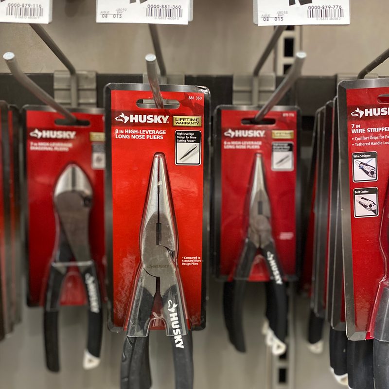 Long-nose pliers