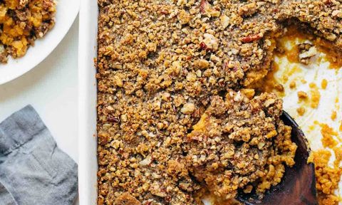 Sweet potato casserole recipe