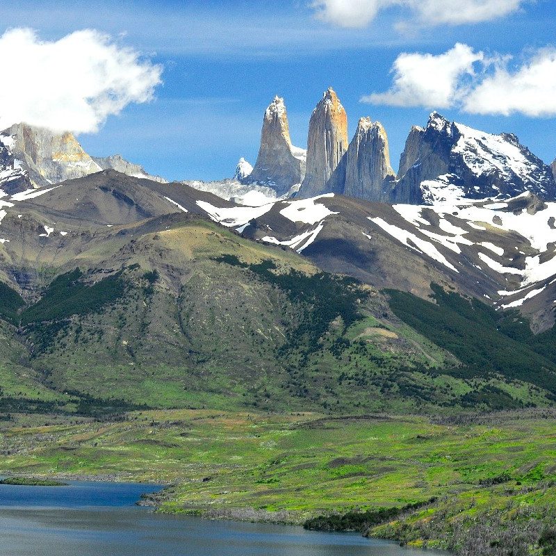 Torres del Paine, Laguna Azul. Chile