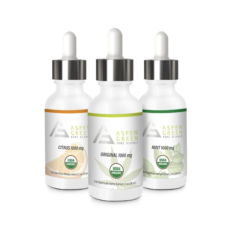 Aspen Green CBD oil.