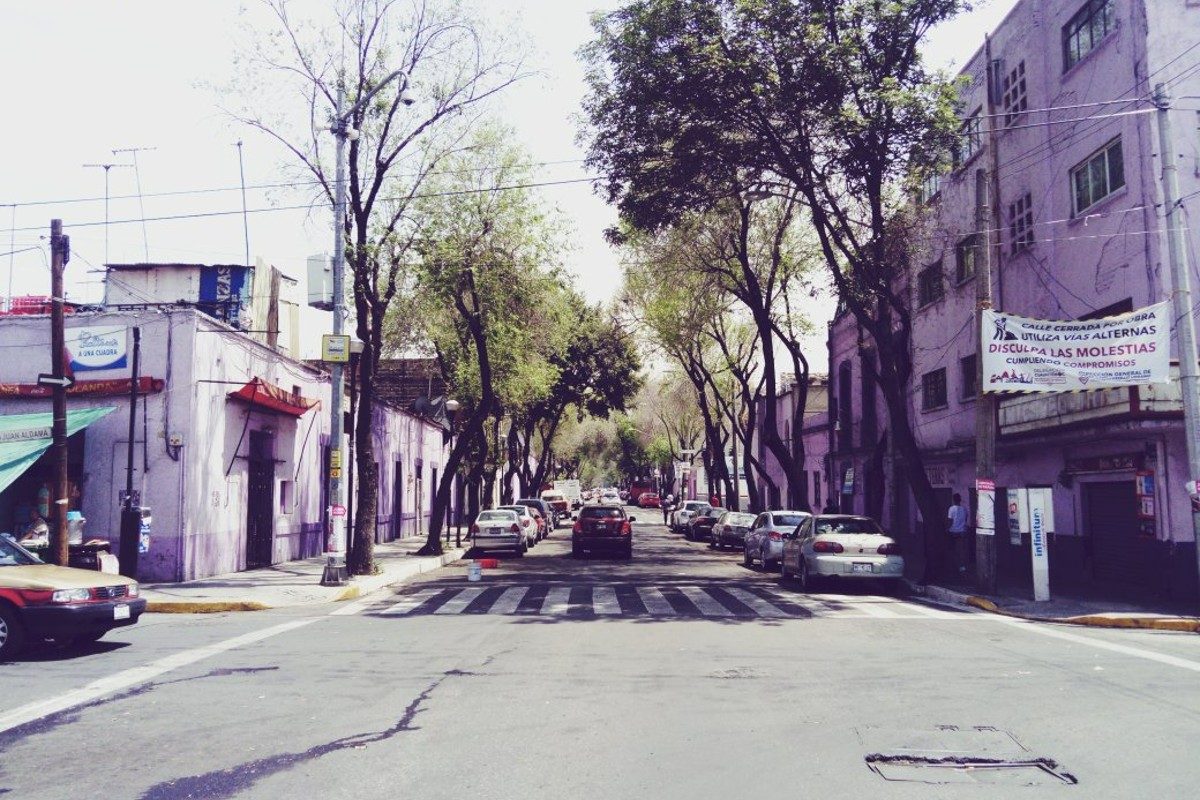 Calle Violeta.