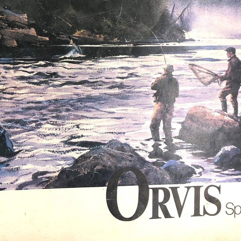 The cover of a vintage Orvis catalog from 1979.