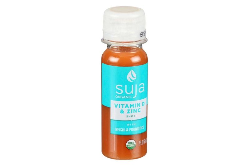 Suja Vitamin D and Zinc shot.