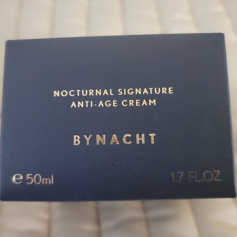 A jar of Bynacht Nocturnal Signature Anti-age Cream.