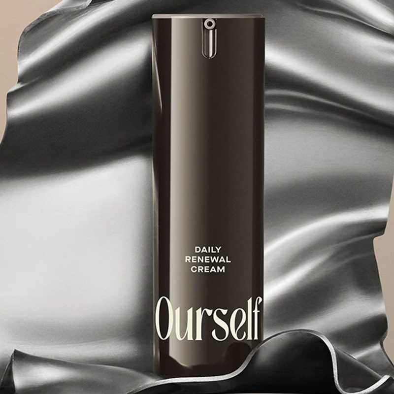 A tube of Ourself Daily Renewal Cream.