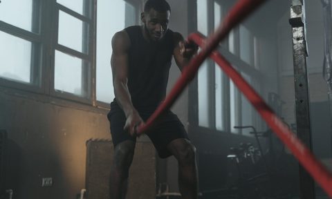 a man working out.