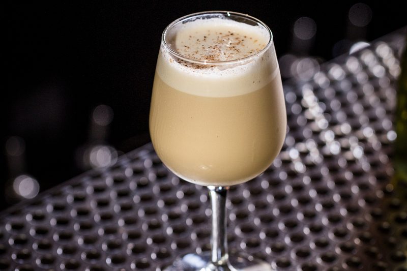 A Vintage Egg Nog from Death and Co.