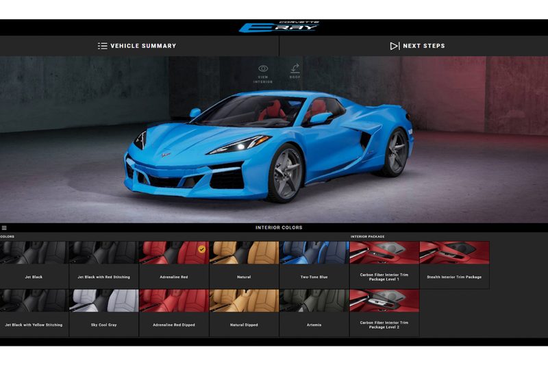 2024 Chevrolet Corvette E-Ray Configurator