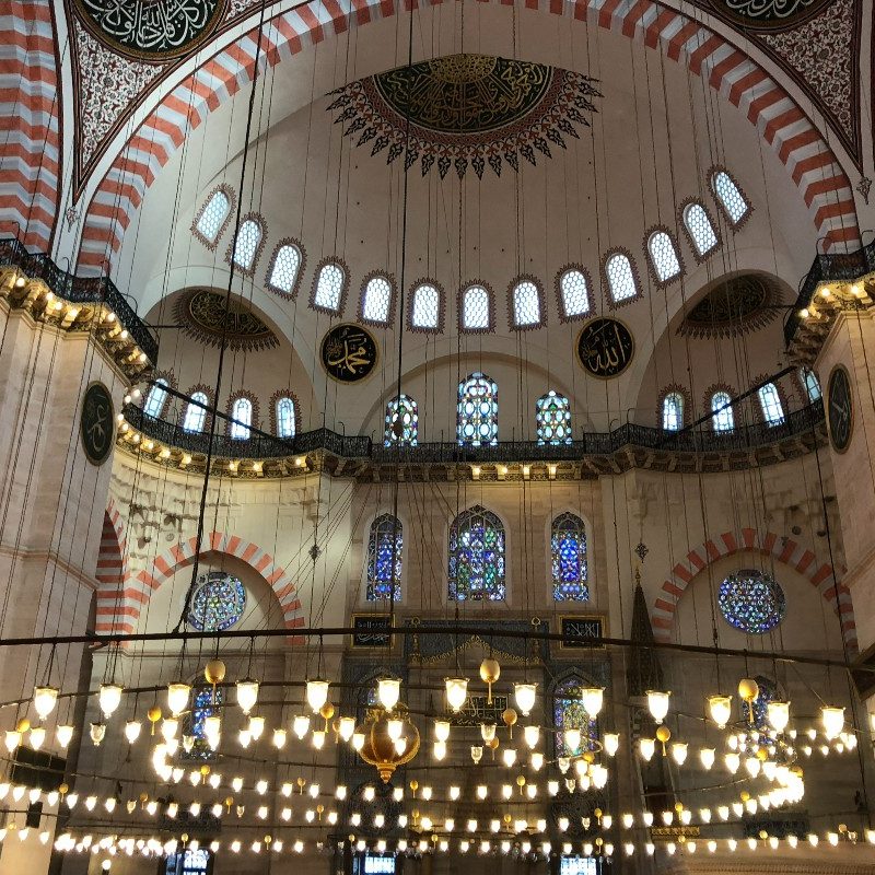 Blue Mosque in Istanbul.